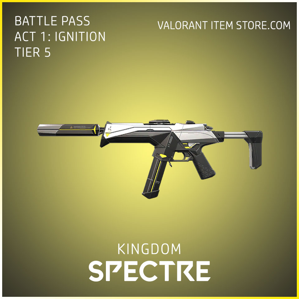 Kingdom Spectre Act 1 Ignition Tier 5 Valorant Skin
