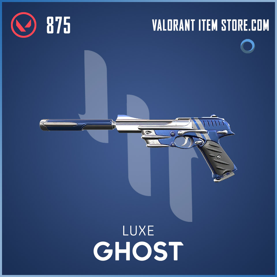 Luxe ghost Valorant skin