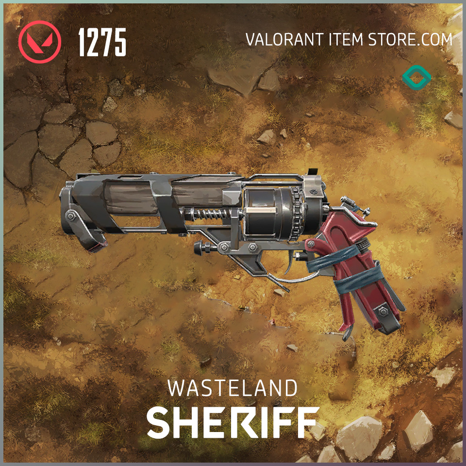 Wasteland SHeriff Valorant Skin