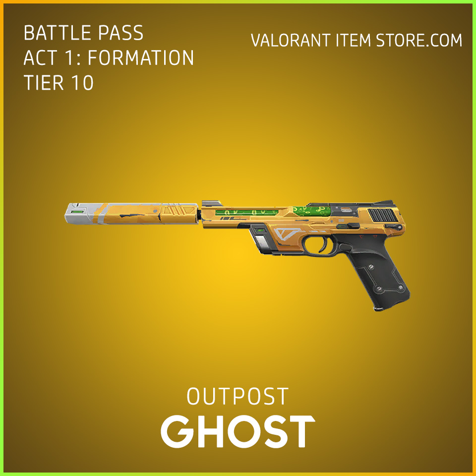 outpost ghost valorant skin battle pass