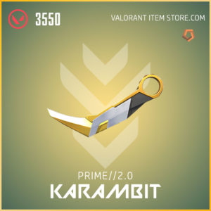 prime 2.0 karambit melee valorant skin