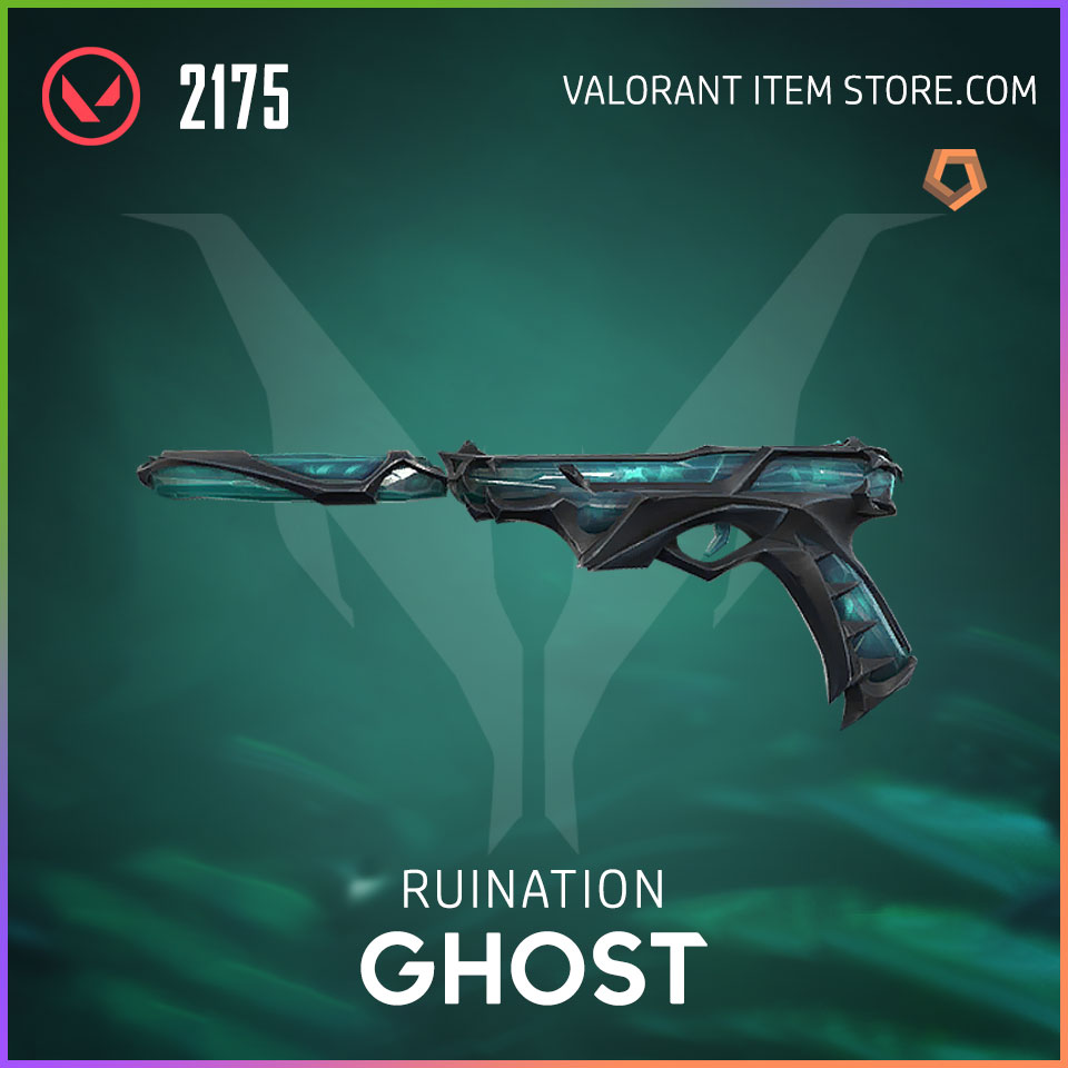 Ruination Ghost Valorant Skin