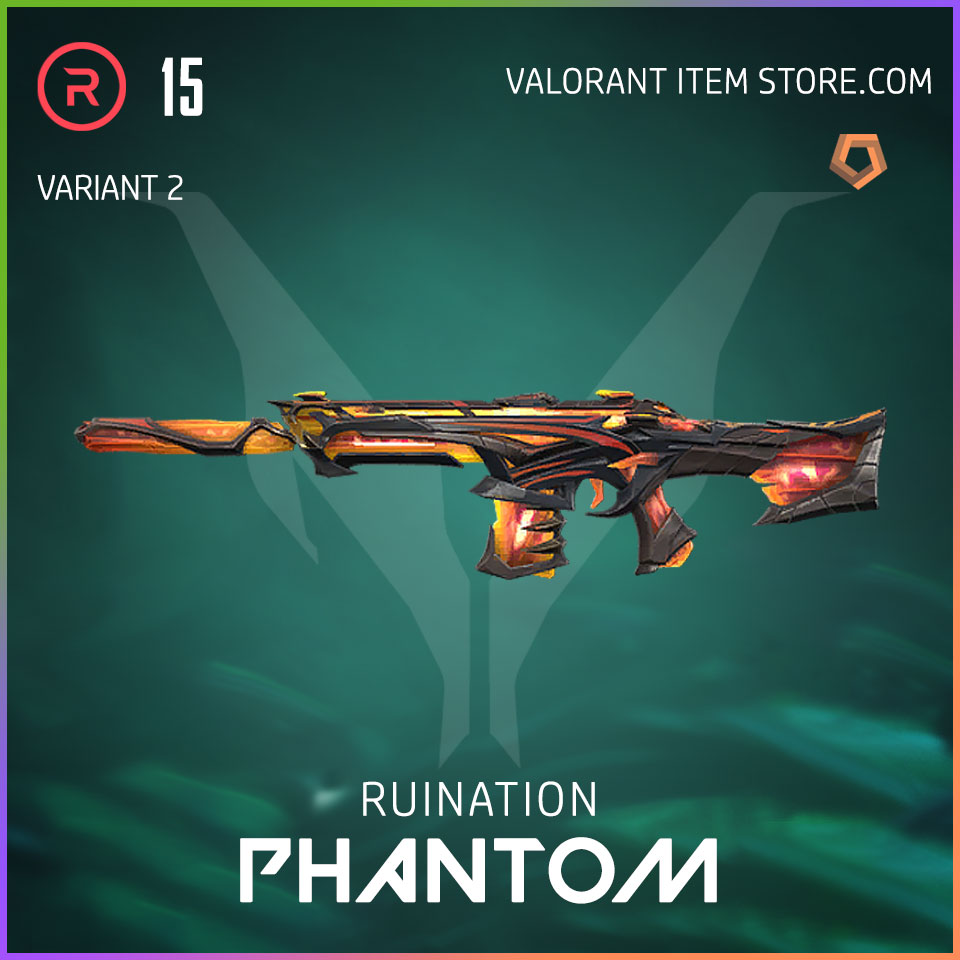 Ruination Phantom Valorant Skin variant 2