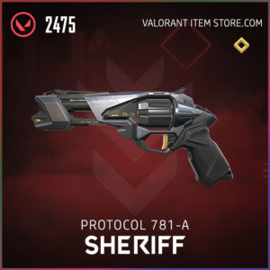 Protocol 781-A Sheriff valorant