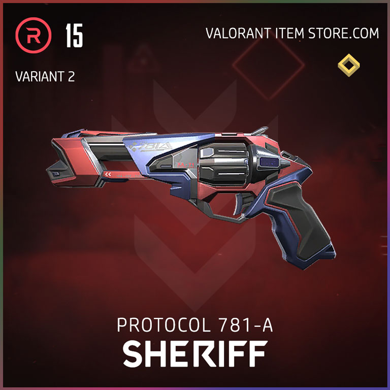 Protocol 781-A Sheriff variant 2 valorant