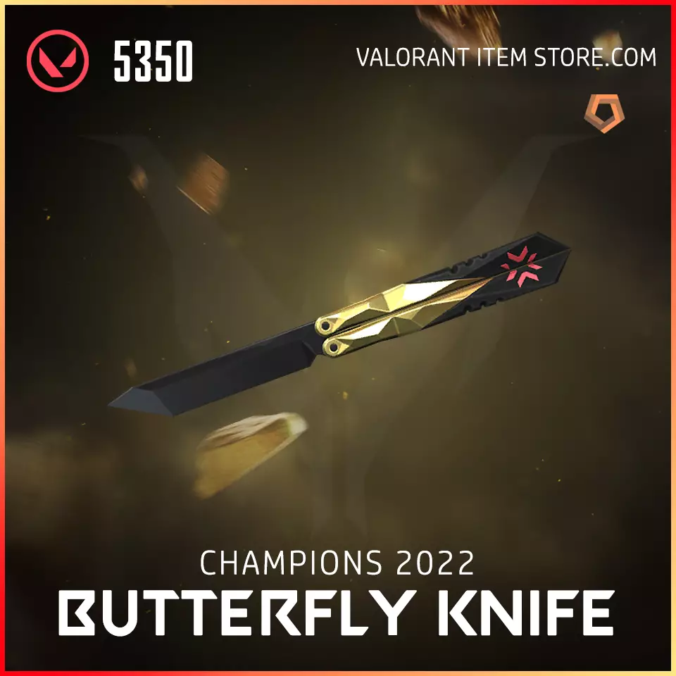 champions 2022 butterfly knife valorant