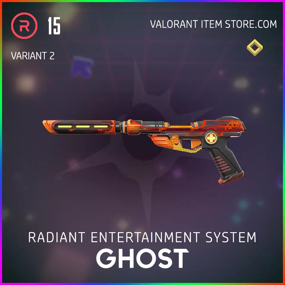 Radiant Entertainment System ghost valorant skin variant 2